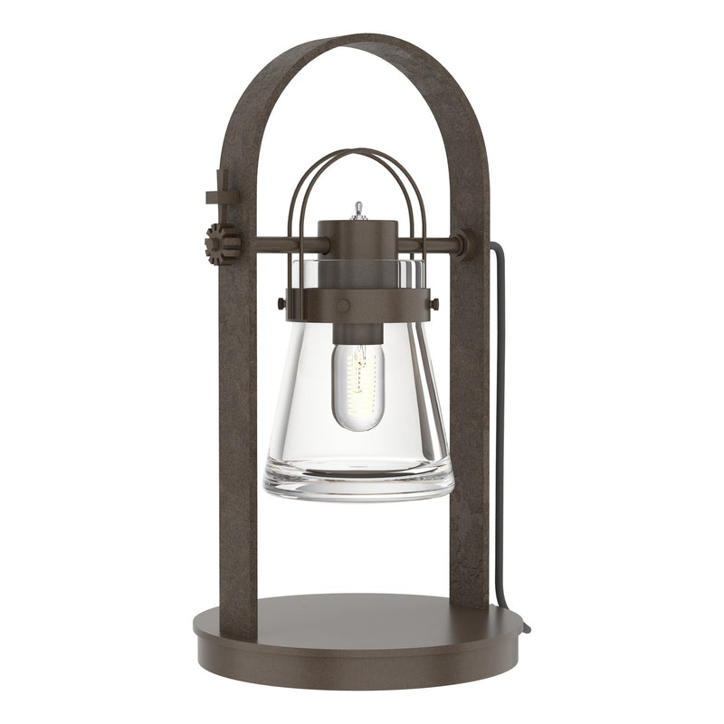 Hubbardton Forge 277810-SKT-05-ZM0467 One Light Table Lamp, Bronze