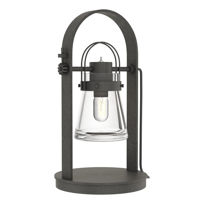 Hubbardton Forge 277810-SKT-20-ZM0467 One Light Table Lamp, Natural Iron