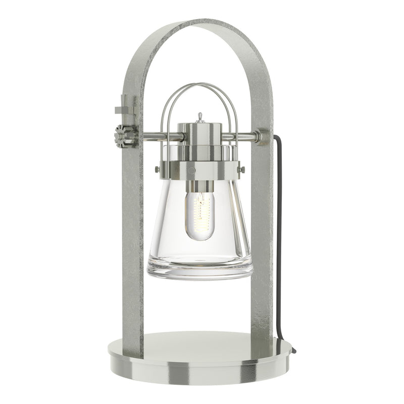 Hubbardton Forge 277810-SKT-85-ZM0467 One Light Table Lamp, Sterling
