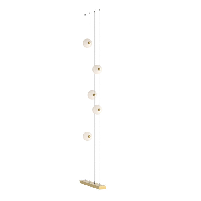 Hubbardton Forge 289520-LED-STND-86-GG0668 LED Pendant, Modern Brass