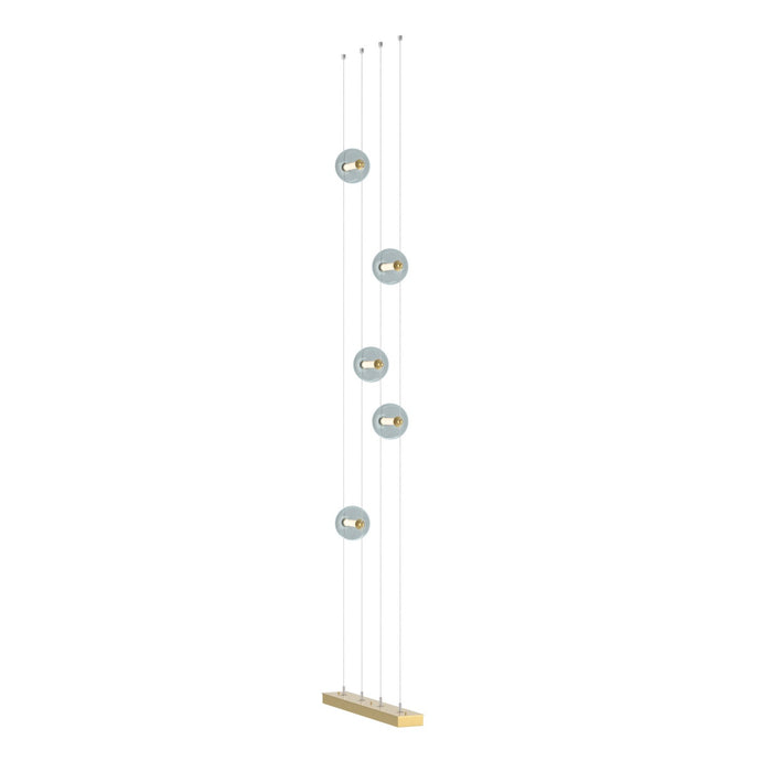 Hubbardton Forge 289520-LED-STND-86-YL0668 LED Pendant, Modern Brass