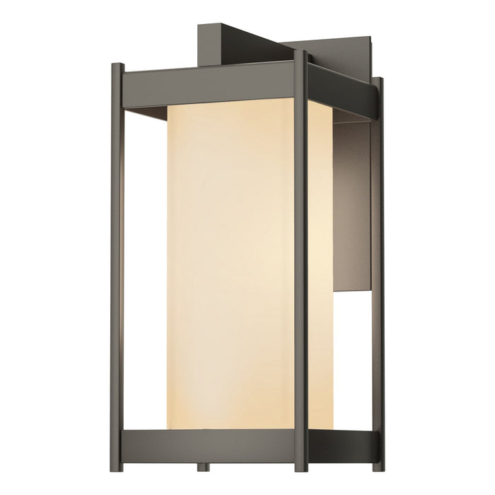 Hubbardton Forge 302021-SKT-77-GG0730 One Light Outdoor Wall Sconce, Coastal Dark Smoke