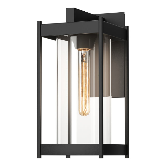 Hubbardton Forge 302021-SKT-80-ZM0730 One Light Outdoor Wall Sconce, Coastal Black