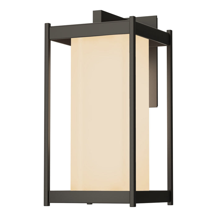 Hubbardton Forge 302023-SKT-77-GG0731 One Light Outdoor Wall Sconce, Coastal Dark Smoke
