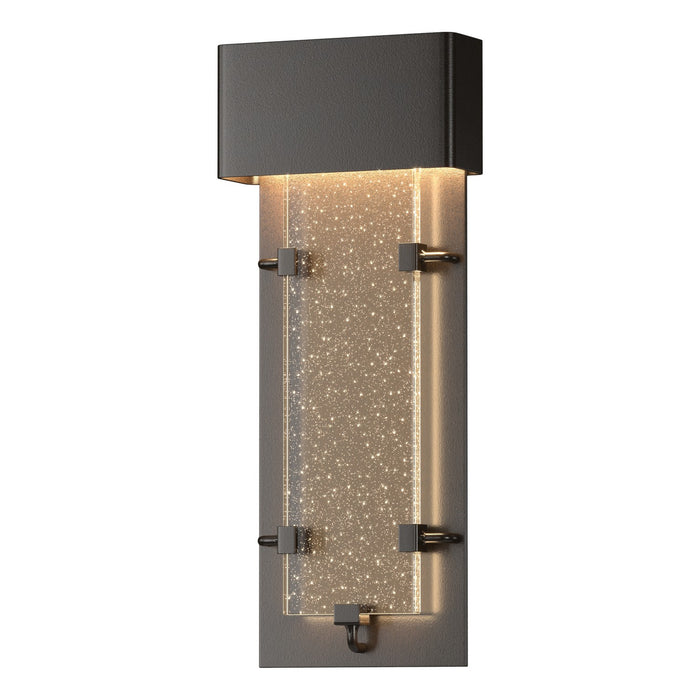 Hubbardton Forge 302501-LED-14-II0359 LED Outdoor Wall Sconce, Coastal Oil Rubbed Bronze
