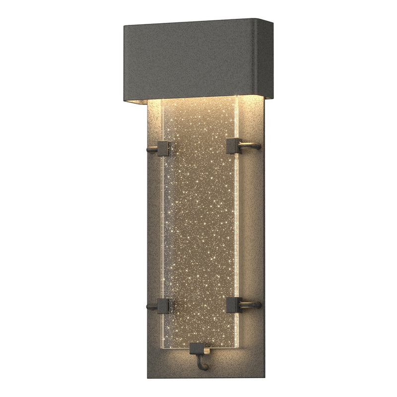 Hubbardton Forge 302501-LED-20-II0359 LED Outdoor Wall Sconce, Coastal Natural Iron