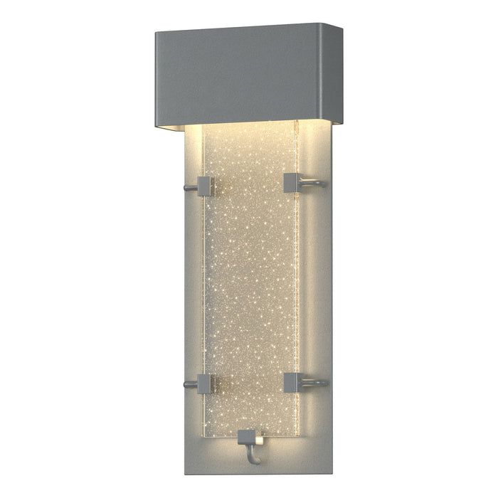Hubbardton Forge 302501-LED-78-II0359 LED Outdoor Wall Sconce, Coastal Burnished Steel
