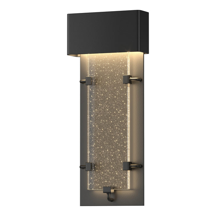 Hubbardton Forge 302501-LED-80-II0359 LED Outdoor Wall Sconce, Coastal Black