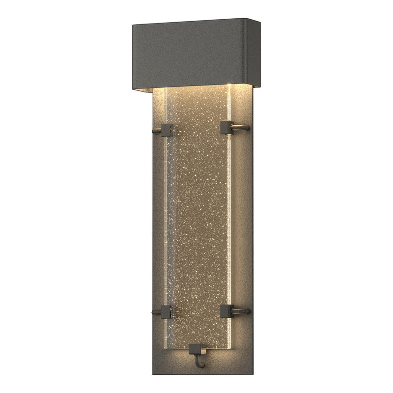 Hubbardton Forge 302503-LED-20-II0397 LED Outdoor Wall Sconce, Coastal Natural Iron