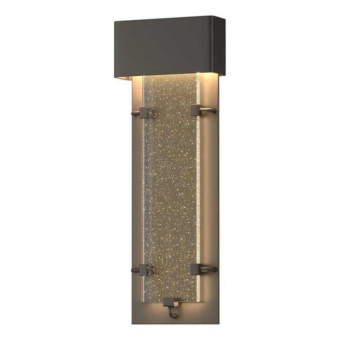 Hubbardton Forge 302503-LED-77-II0397 LED Outdoor Wall Sconce, Coastal Dark Smoke