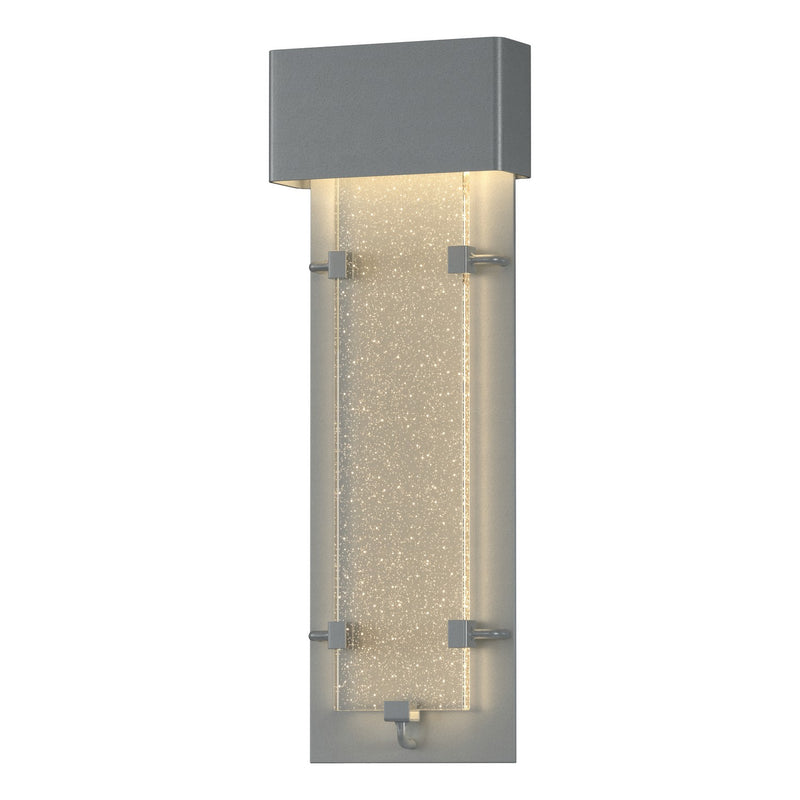 Hubbardton Forge 302503-LED-78-II0397 LED Outdoor Wall Sconce, Coastal Burnished Steel