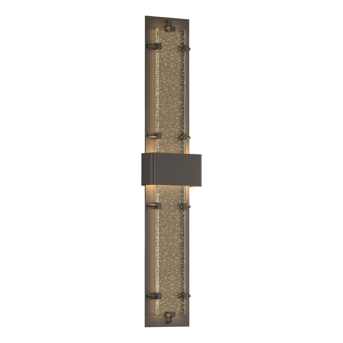 Hubbardton Forge 302507-LED-77-II0397 LED Outdoor Wall Sconce, Coastal Dark Smoke