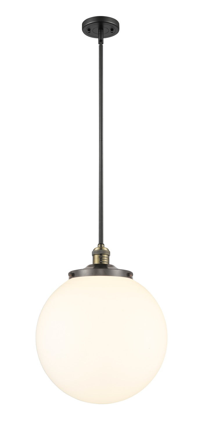 Innovations 201S-BAB-G201-14-LED LED Pendant, Black Antique Brass