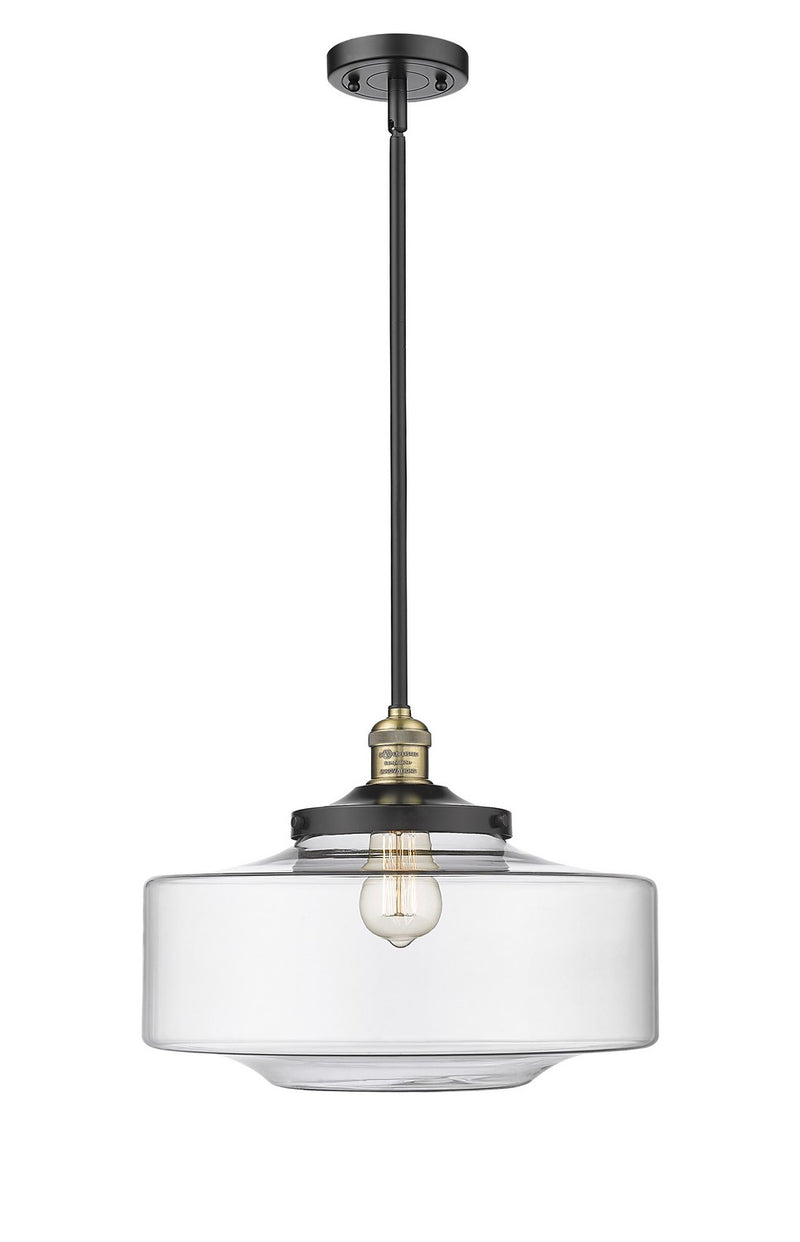 Innovations 201S-BAB-G692-16-LED LED Mini Pendant, Black Antique Brass