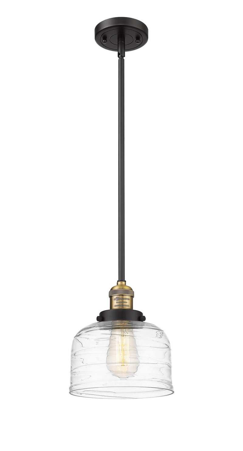 Innovations 201S-BAB-G713-LED LED Mini Pendant, Black Antique Brass