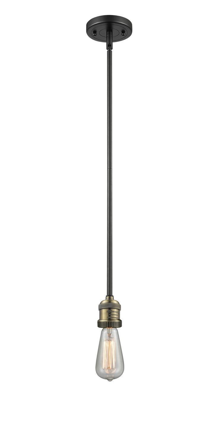 Innovations 201S-BAB-LED LED Mini Pendant, Black Antique Brass