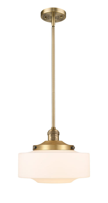 Innovations 201S-BB-G691-12 One Light Mini Pendant, Brushed Brass