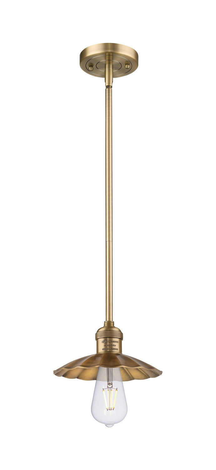 Innovations 201S-BB-M17-BB LED Mini Pendant, Brushed Brass