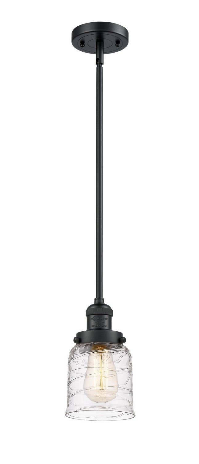 Innovations 201S-BK-G513-LED LED Mini Pendant, Matte Black
