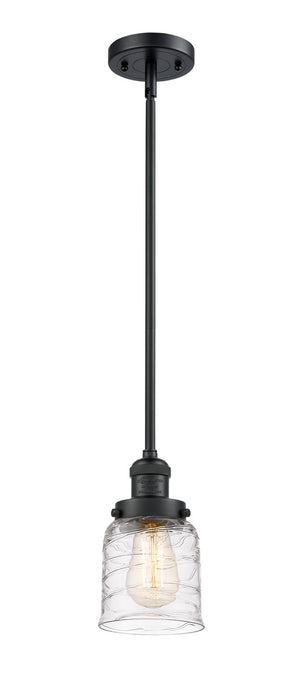 Innovations 201S-BK-G513-LED LED Mini Pendant, Matte Black
