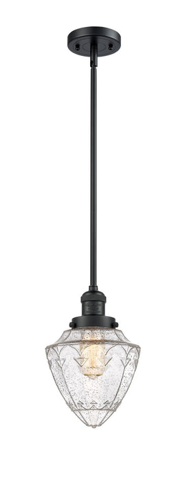 Innovations 201S-BK-G664-7-LED LED Mini Pendant, Matte Black