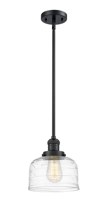 Innovations 201S-BK-G713-LED LED Mini Pendant, Matte Black