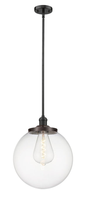 Innovations 201S-OB-G202-14 One Light Pendant, Oil Rubbed Bronze