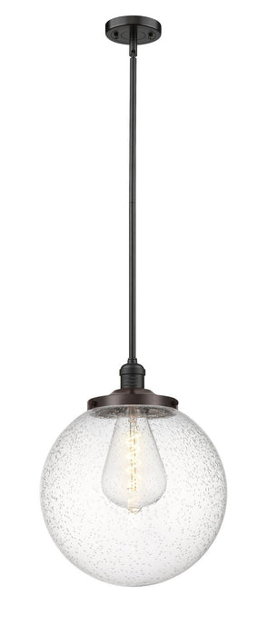 Innovations 201S-OB-G204-14 One Light Pendant, Oil Rubbed Bronze