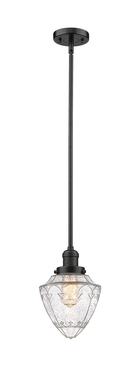 Innovations 201S-OB-G664-7-LED LED Mini Pendant, Oil Rubbed Bronze