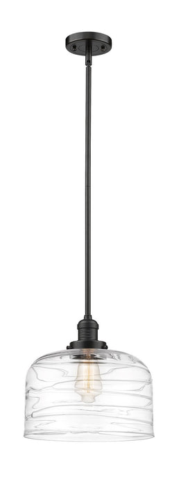 Innovations 201S-OB-G713-L-LED LED Mini Pendant, Oil Rubbed Bronze