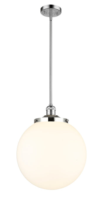 Innovations 201S-PC-G201-14 One Light Pendant, Polished Chrome