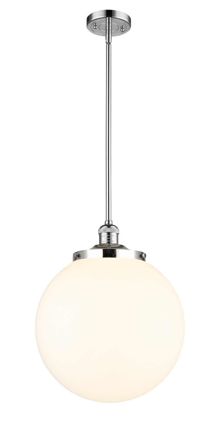 Innovations 201S-PC-G201-14-LED LED Pendant, Polished Chrome