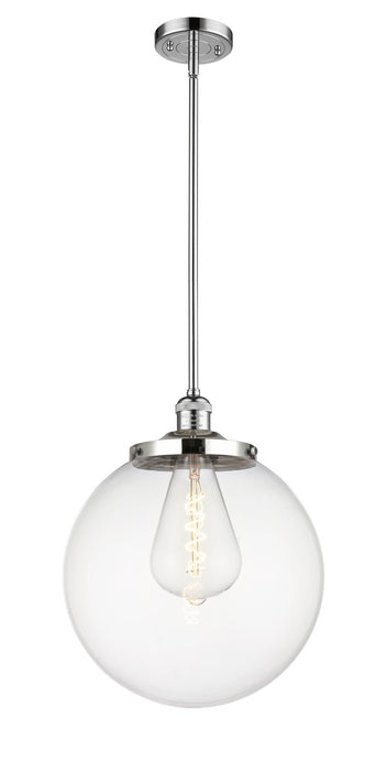 Innovations 201S-PC-G202-14 One Light Pendant, Polished Chrome