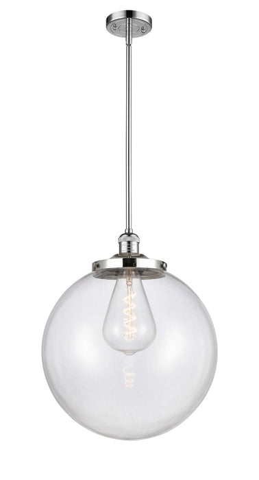 Innovations 201S-PC-G202-16 One Light Pendant, Polished Chrome