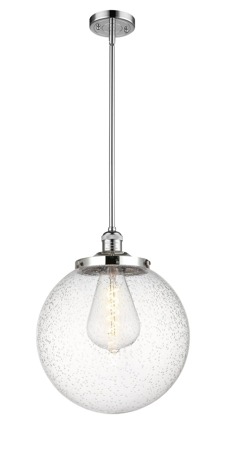 Innovations 201S-PC-G204-14 One Light Pendant, Polished Chrome