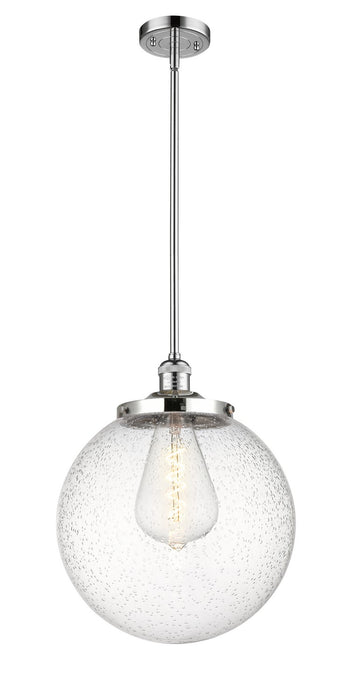 Innovations 201S-PC-G204-14 One Light Pendant, Polished Chrome