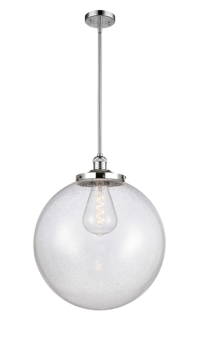 Innovations 201S-PC-G204-18 One Light Pendant, Polished Chrome