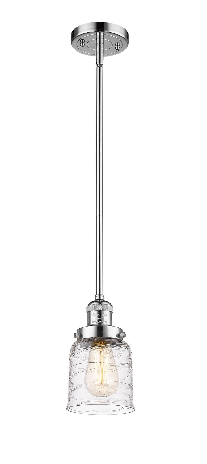 Innovations 201S-PC-G513-LED LED Mini Pendant, Polished Chrome