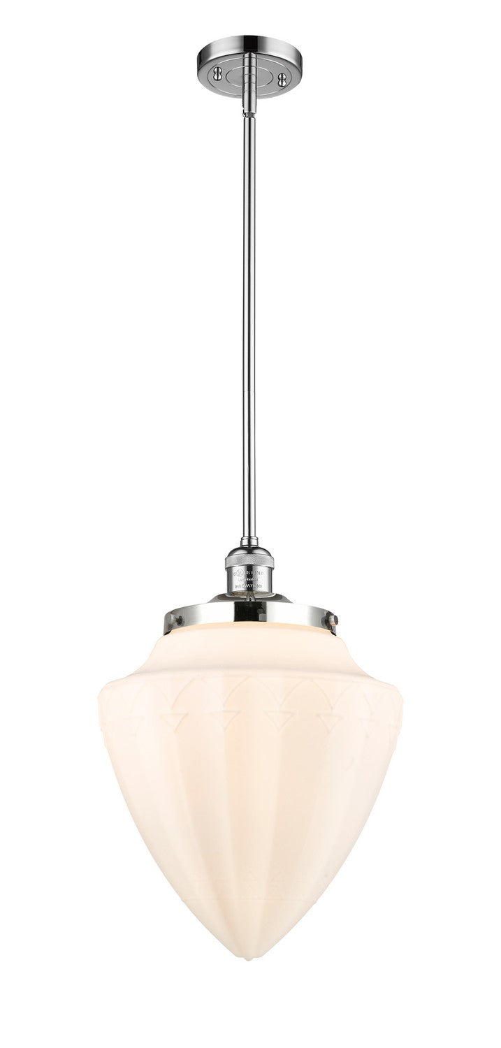 Innovations 201S-PC-G661-12 One Light Mini Pendant, Polished Chrome