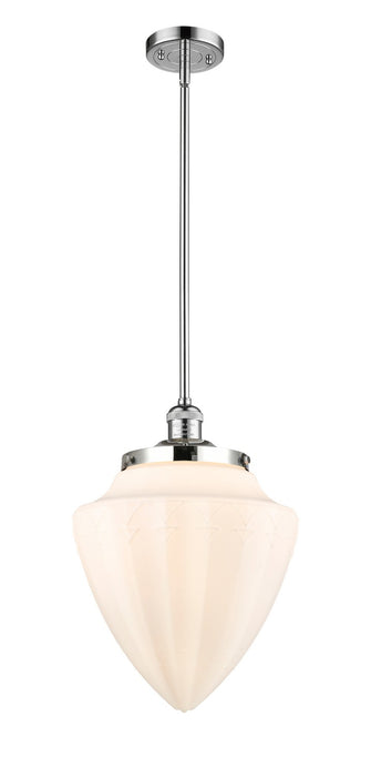 Innovations 201S-PC-G661-12 One Light Mini Pendant, Polished Chrome