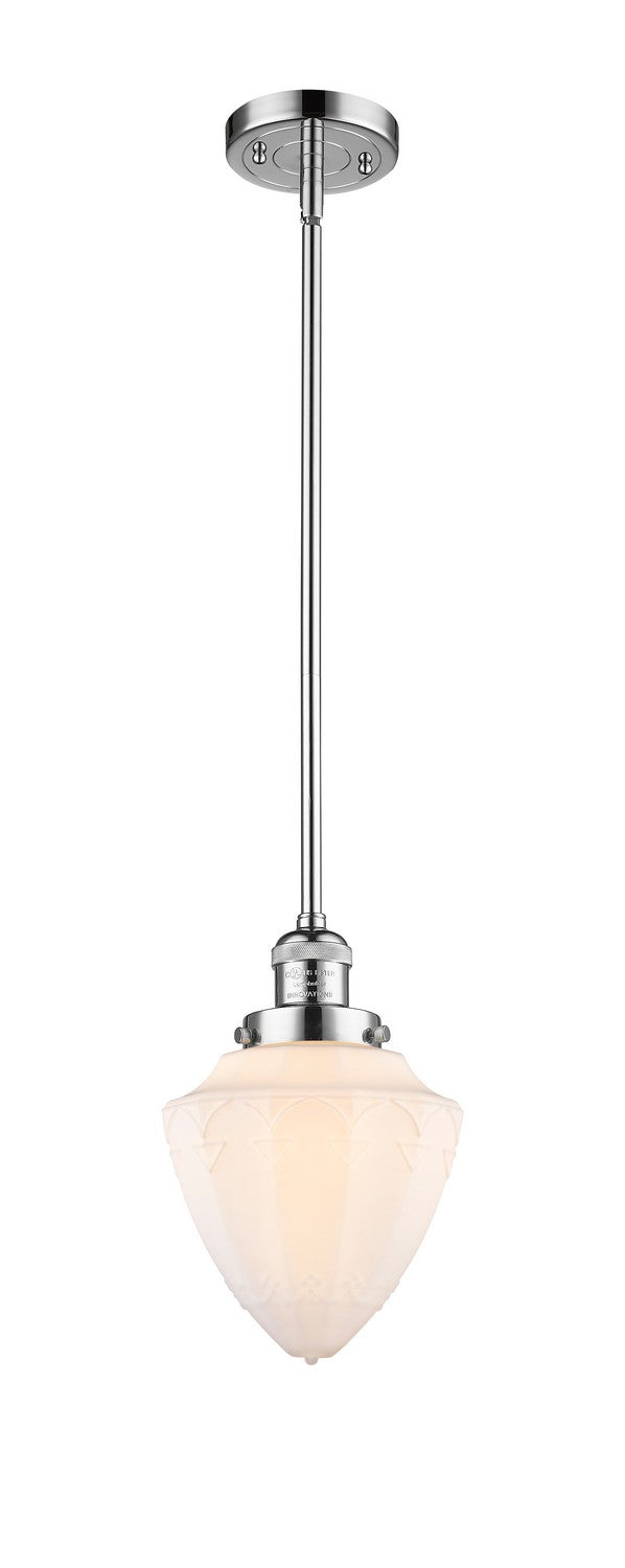 Innovations 201S-PC-G661-7-LED LED Mini Pendant, Polished Chrome