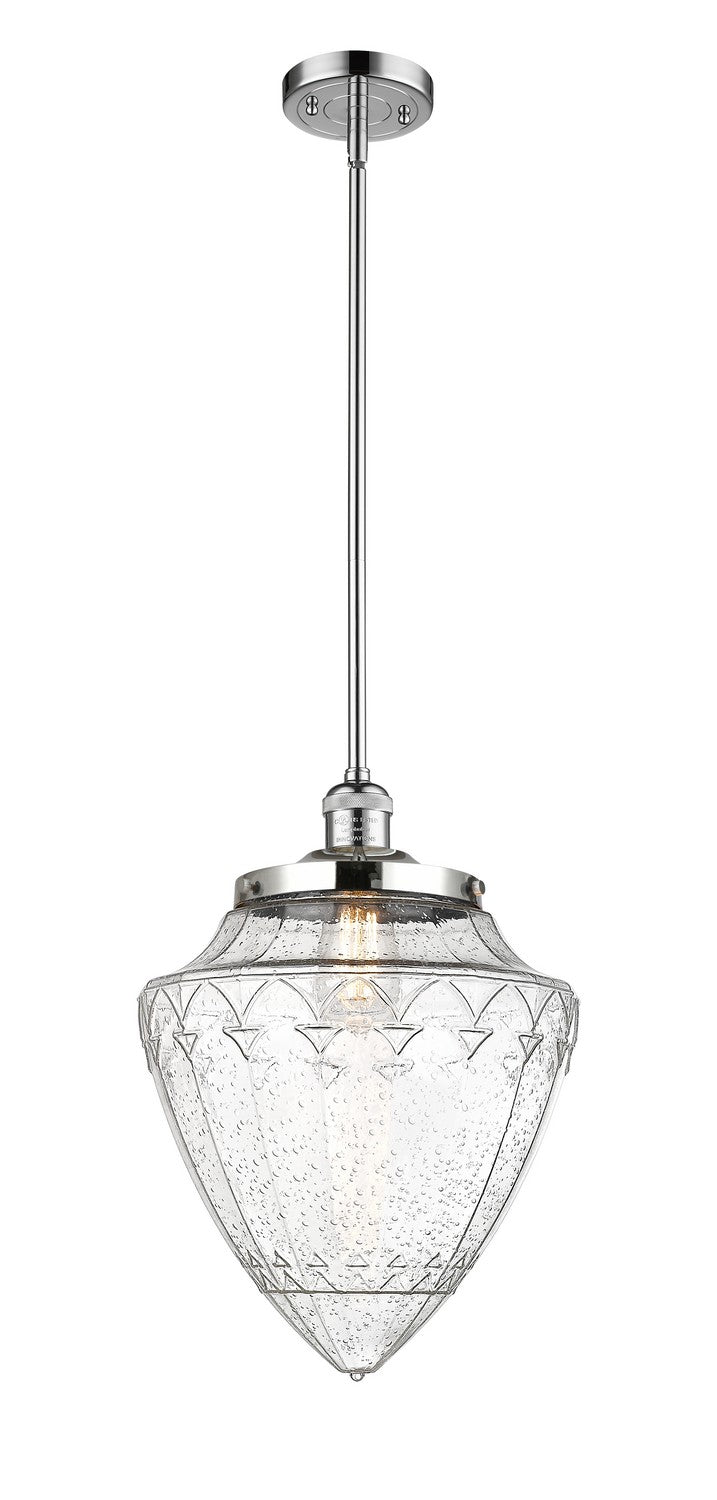 Innovations 201S-PC-G664-12 One Light Mini Pendant, Polished Chrome