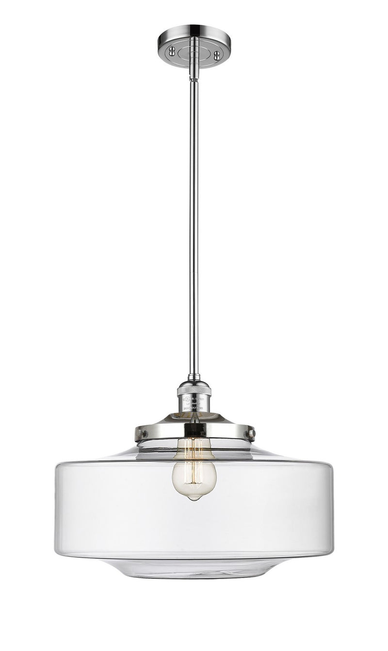 Innovations 201S-PC-G692-16 One Light Mini Pendant, Polished Chrome