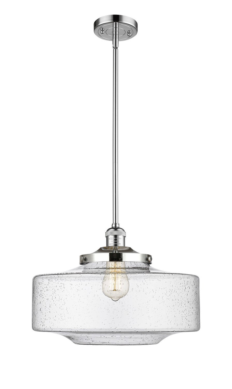 Innovations 201S-PC-G694-16 One Light Mini Pendant, Polished Chrome