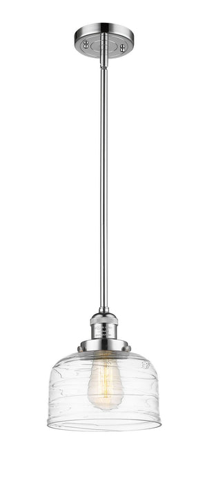 Innovations 201S-PC-G713 One Light Mini Pendant, Polished Chrome