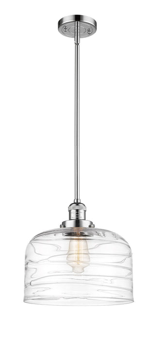 Innovations 201S-PC-G713-L One Light Mini Pendant, Polished Chrome