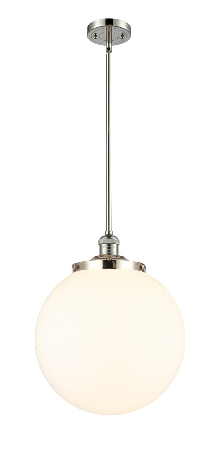 Innovations 201S-PN-G201-14-LED LED Pendant, Polished Nickel