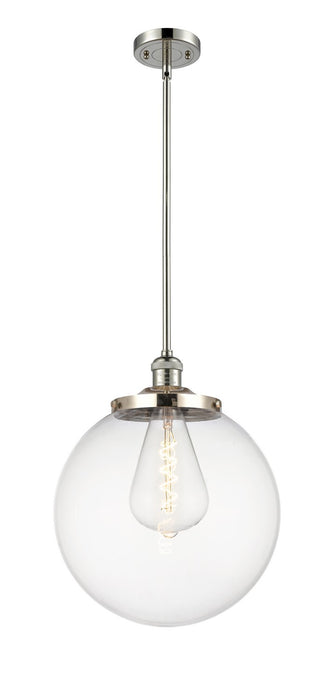 Innovations 201S-PN-G202-14 One Light Pendant, Polished Nickel