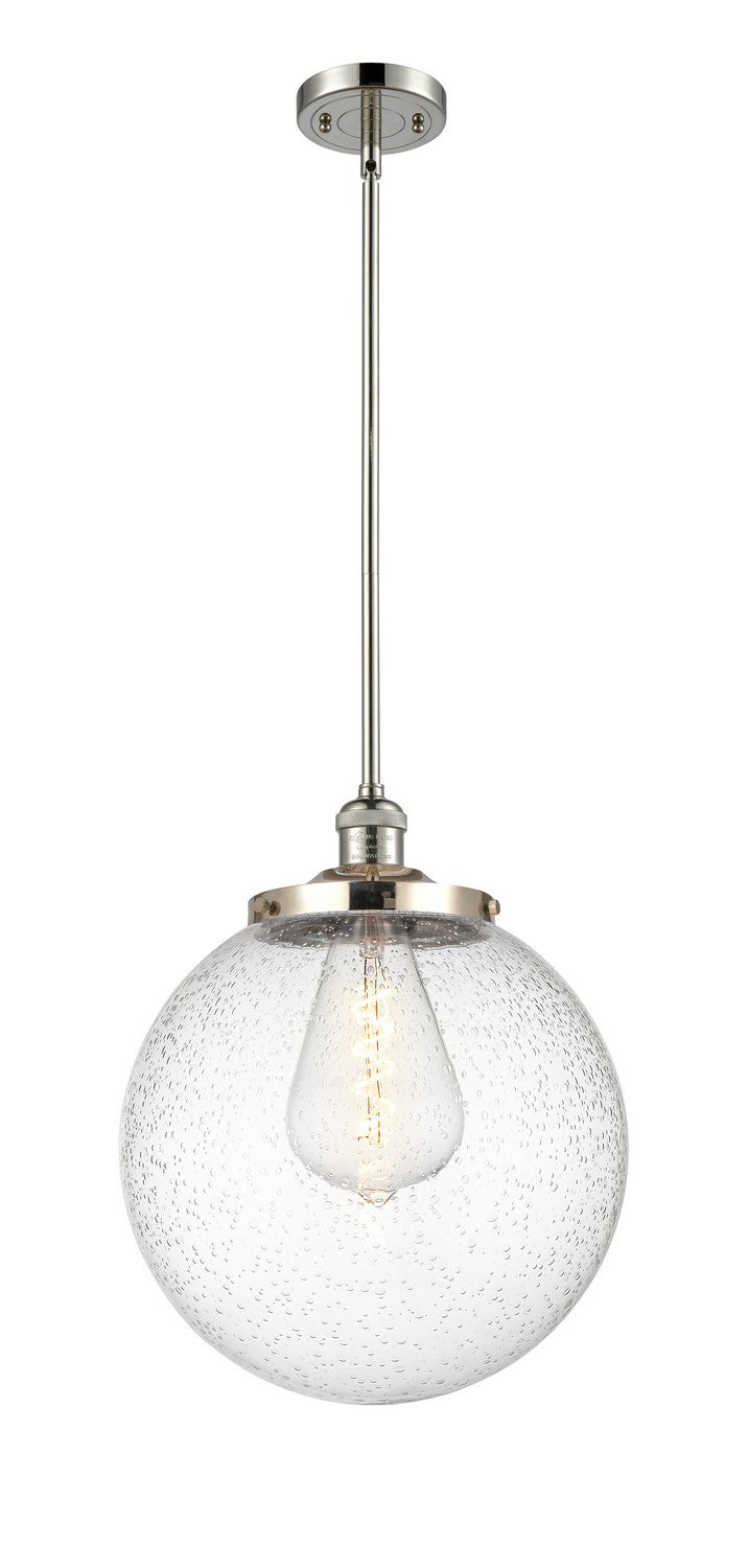 Innovations 201S-PN-G204-14 One Light Pendant, Polished Nickel