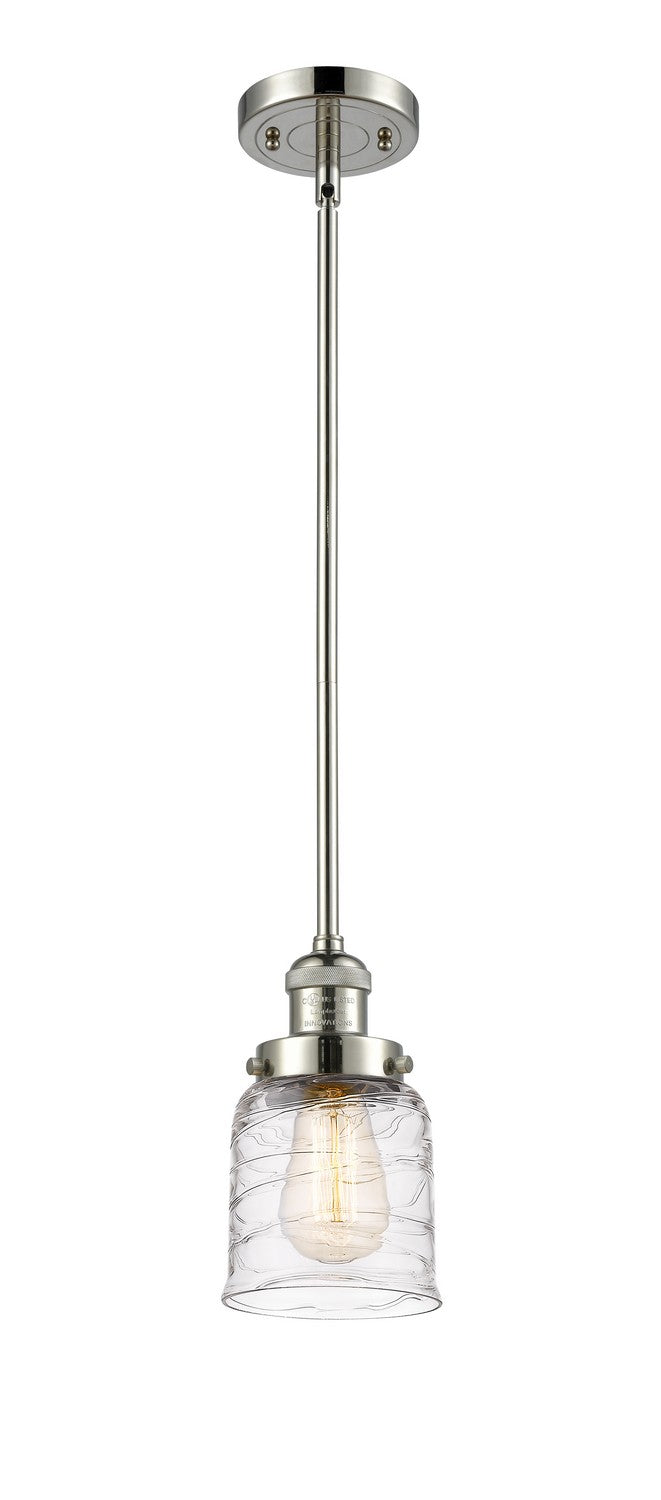 Innovations 201S-PN-G513-LED LED Mini Pendant, Polished Nickel